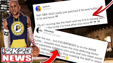 NBA 2K23 PATCH UPDATE 6'9s Patched - CASHNASTY talks STEALS NERF - STEEZO Talks SKILL GAP - GRINDING