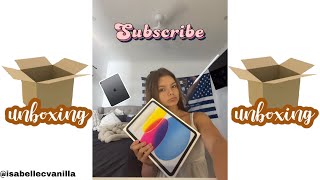Unboxing my new ipad ☺️ 
