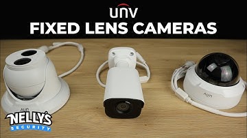 Uniview Fixed Lens Security Cameras | Vandal Dome, Bullet, and Turret