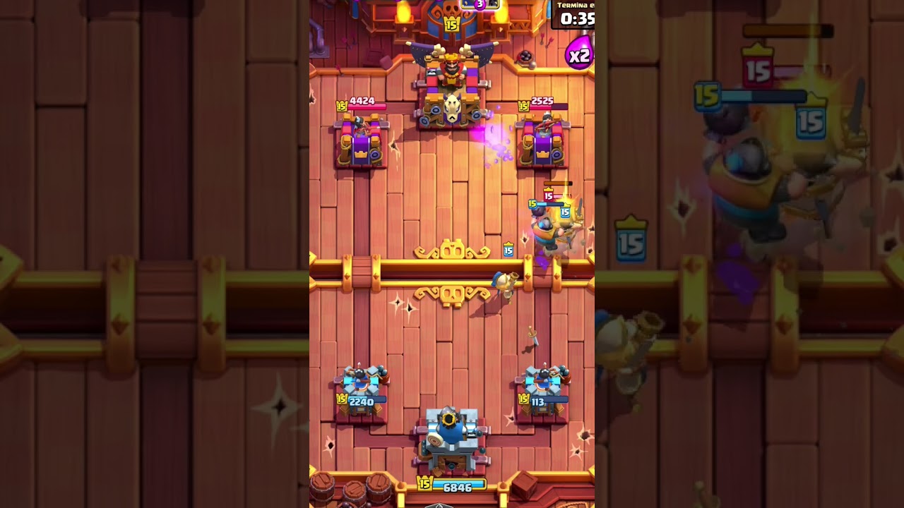 Ya estaba perdida 😮 #clashroyale