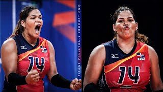 Celebrity Best Volleyball SKILLS by Power Player - Legendary Rivera Brens Prisilla | VNL 2021 Profile