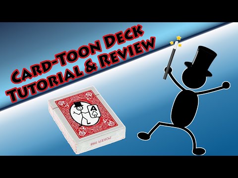 Card-Toon Deck Tutorial U0026 Review (MM) ♠Twenty2Magic♠ (FULL HD)