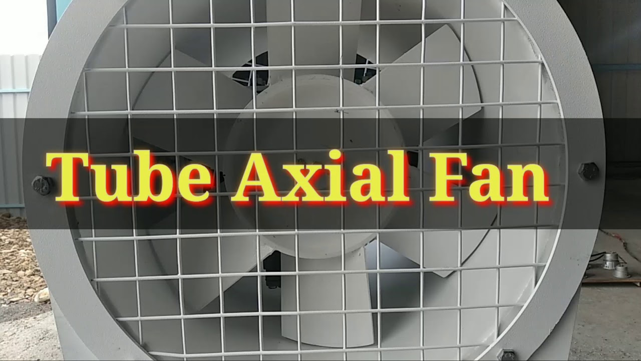 Industrial Tube Axial Fan 1.5 hp motor | Application for Mechanical Ventilation and Cooling purpose