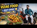 "Bike Ride to Vizag 💥 Local Street Food + Indian Navy Event 