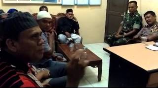Kapolsek AKP Bukhari Agam Cut Memberi Petunjuk Kepada warga Nisam Antara Terkait Penahanan Juanda 7