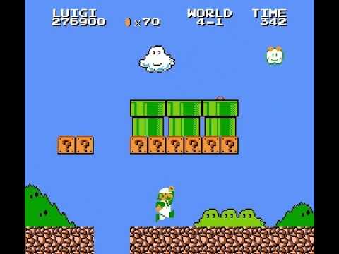 NES Super Mario Bros. 2 (Japan) LUIGI