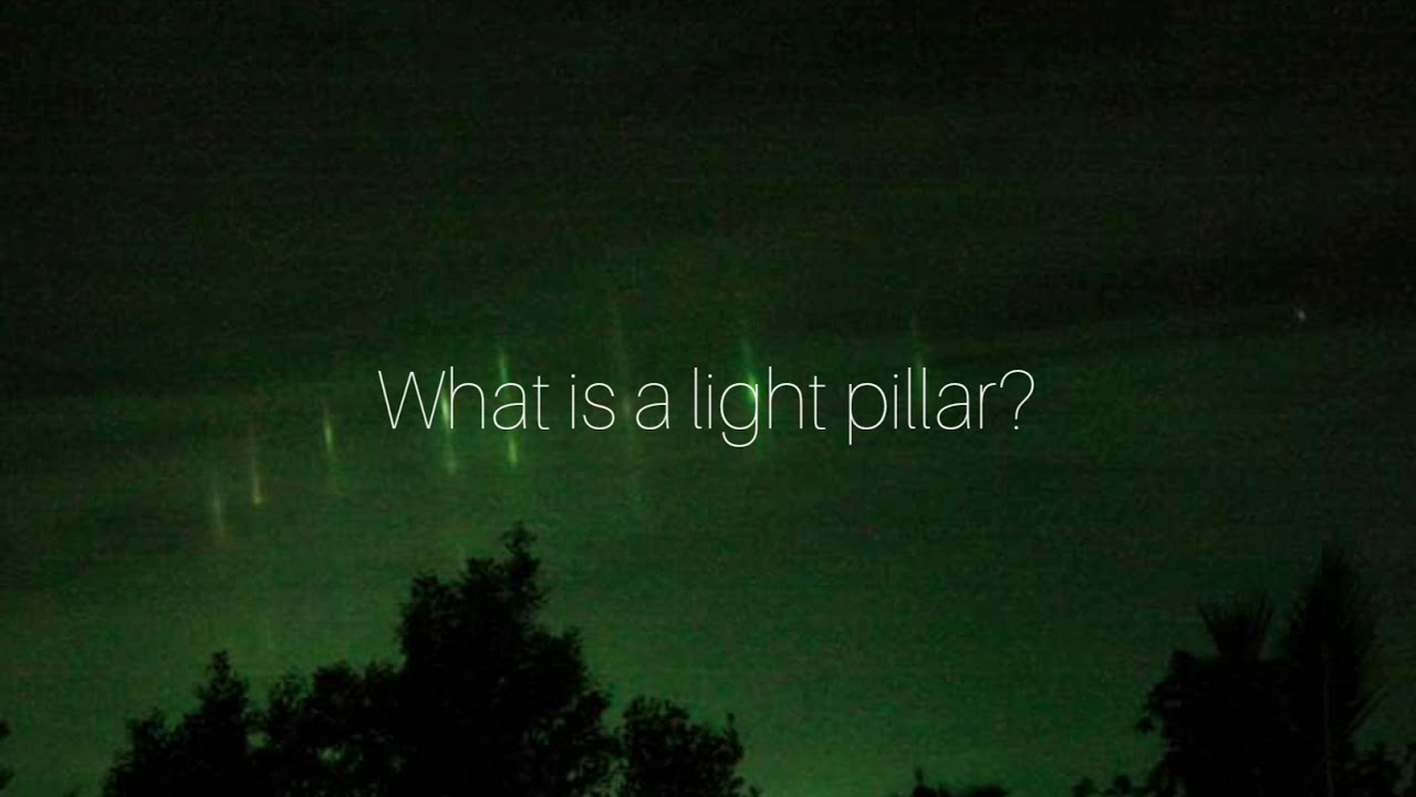 Light Pillars in Masbate, Bicol Philippines YouTube