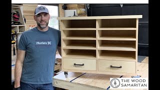 DIY Ultimate Small Parts Storage and Mobile Bench