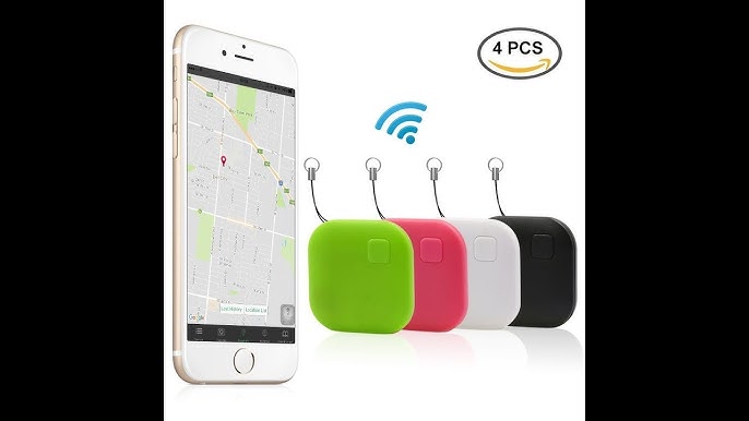 Puce Bluetooth 4.0 Tracer GPS Tracker Tag Self-Portrait Anti-perte d'alarme  Key Locator Dog YKS Noir