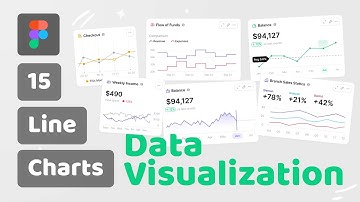 15 Creative Line Chart Designs to Inspire You: Data Visualization in Figma