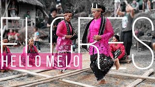 Hello Melo Dicambuk Atau Dijepit Bambu? Tarian Khas Suku Manggarai Flores