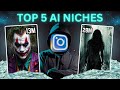 Top 5 Viral Instagram Faceless Niches You Can Start In Today | Full Course