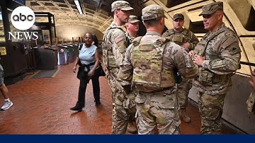 Soldiers on DC streets: A day with the National Guard