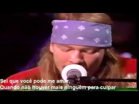 Guns N' Roses Feat Elton John November Rain Legendado