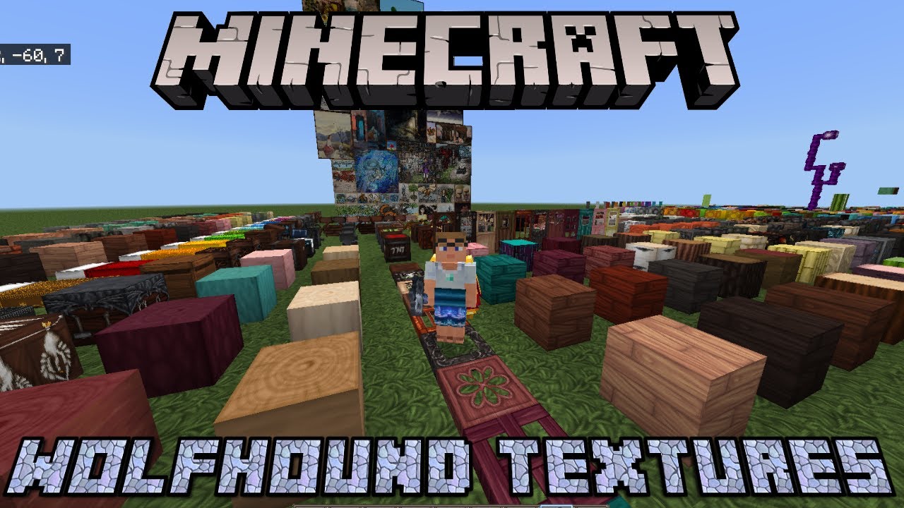 Wolfhound texture pack review in Minecraft - YouTube