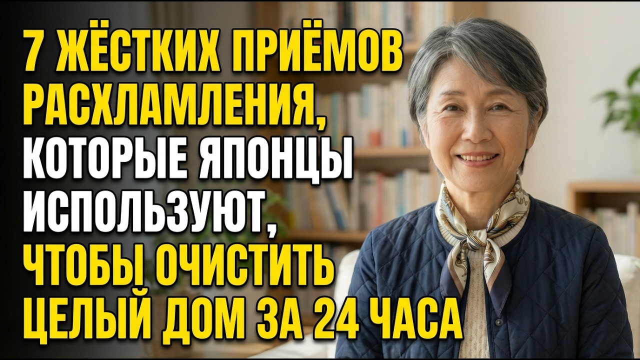 7 Жёстких Приёмов Расхламления, Которые Японцы Используют, Чтобы Очистить Целый Дом За 24 Часа