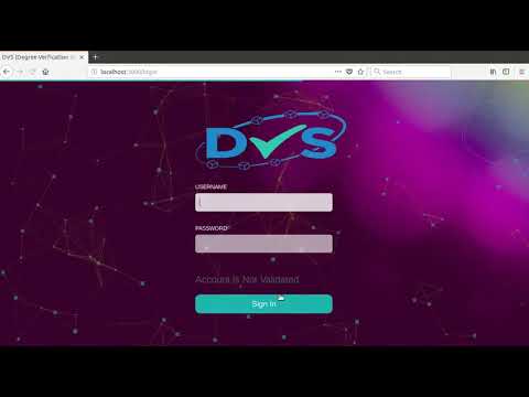 Blockchain Based Degree Verification System1.Register User