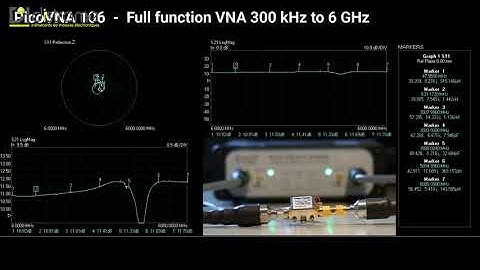 Introduction to the PicoVNA 106 vector network analyzer