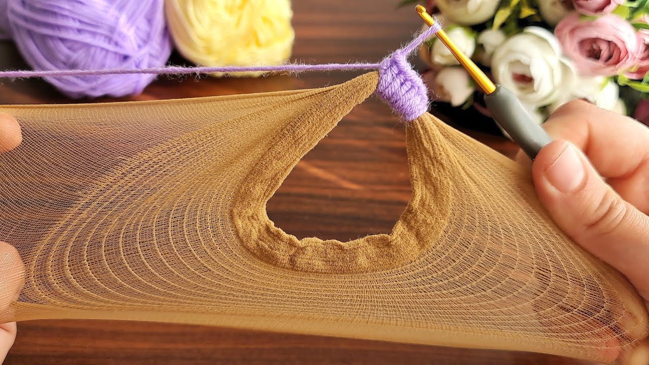 3D⚡💯Wow Amazing 💯👌Super easy thin socks crochet knitting⚡💯 How to crochet knitting model.