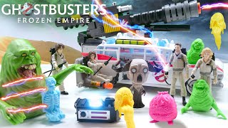 Ghostbusters Frozen Empire Toy Challenge | Can We Catch EVERY Ghost?