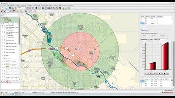 Buffer and Drive Time/Distance Analysis in Simple GIS Client Software
