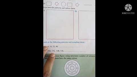Class 3 Maths Chapter 9 Patterns