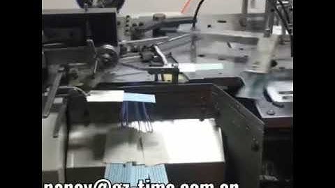 Full Automatic Hang Tag Threading Machine 22