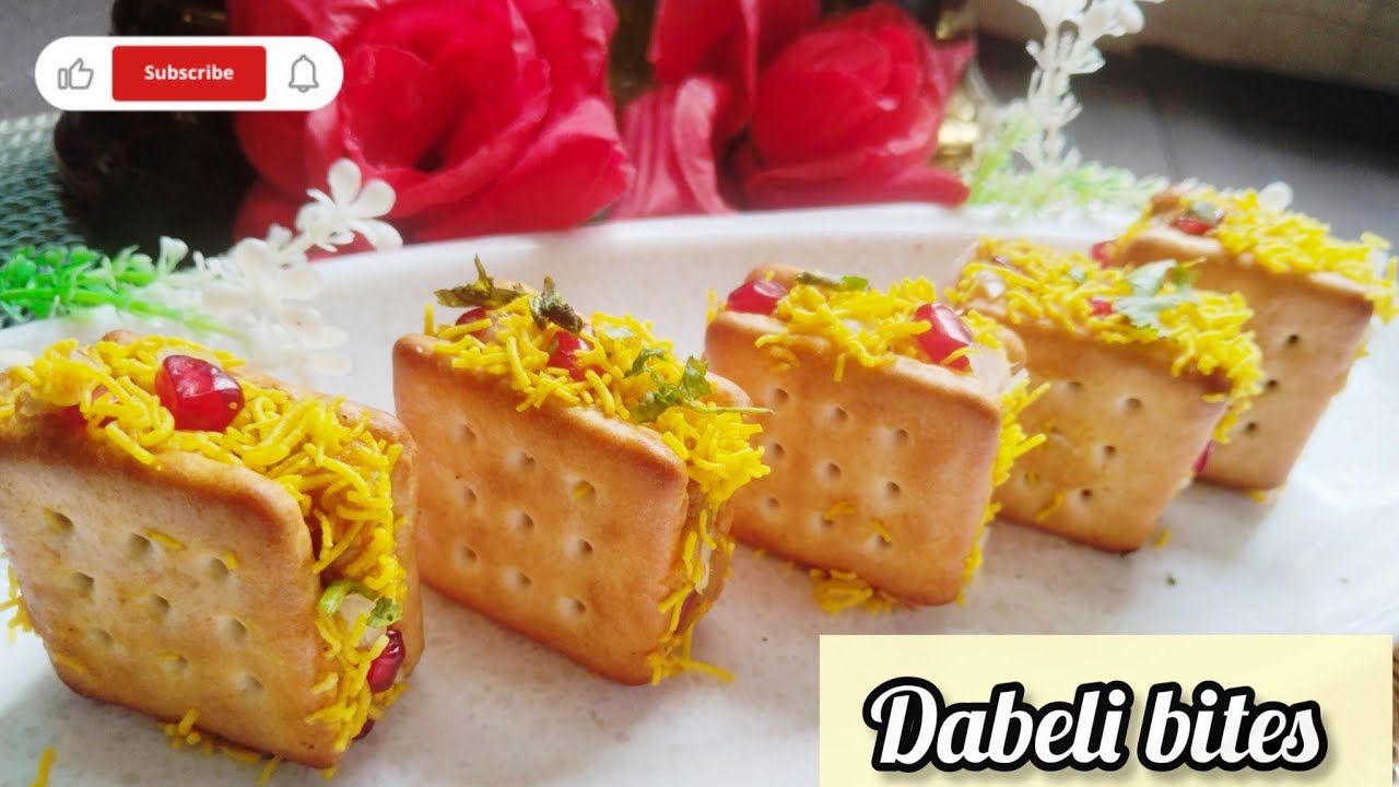 DABELI BITES RECIPE🤤|Easy Party Starter|Street Food Style Snack|