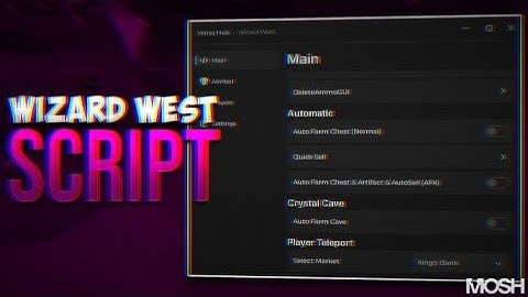 NO KEY x WIZARD WEST SCRIPT (PASTEBIN 2025) ( COLLECT MONEY , AUTO LOOT , ATTACK MOBS/PLAYER )