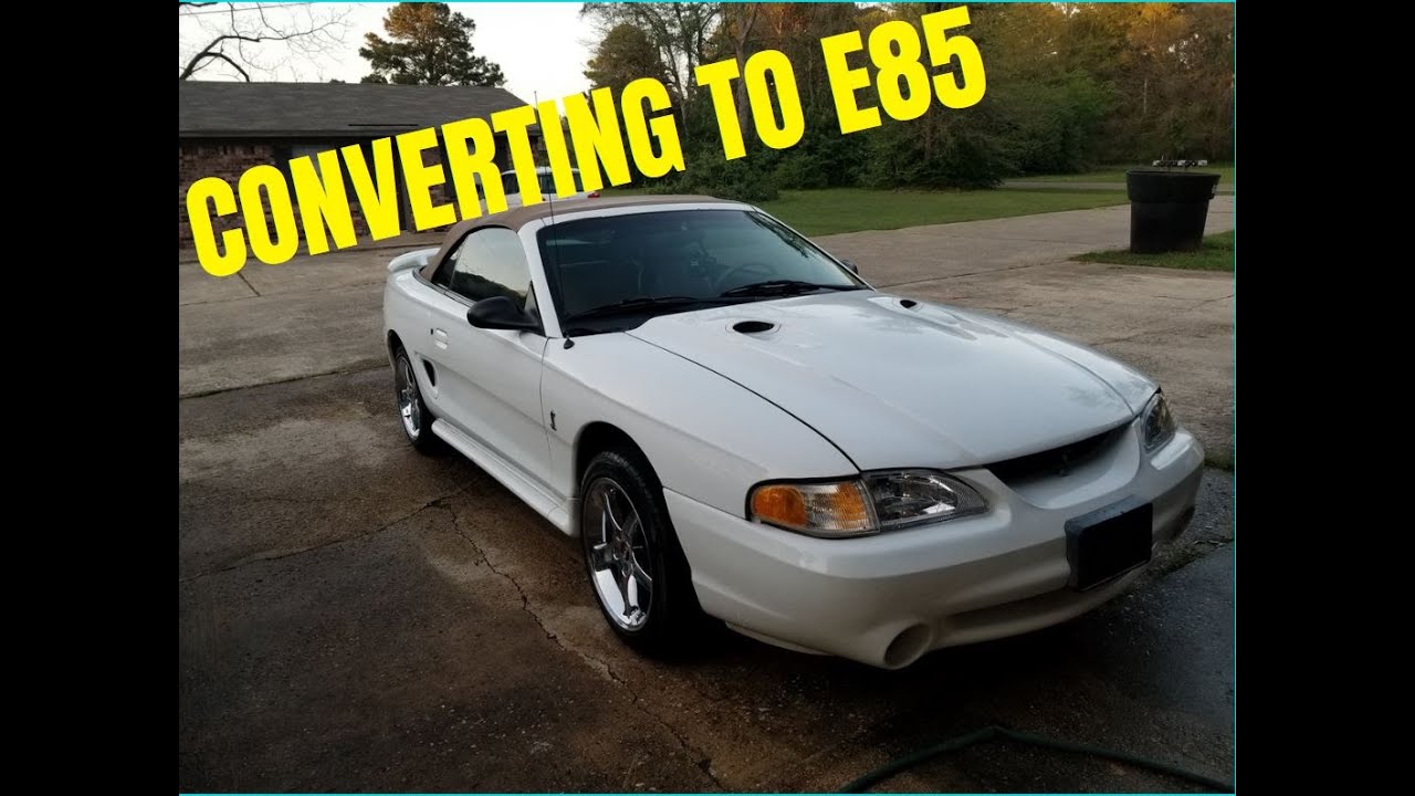 Converting a Mustang Cobra to E85 - YouTube