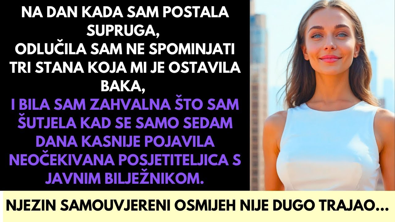 Udata Tek 7 Dana Kad Je Pokucao Bilježnik—Dobro Da Sam Sakrila Ono Što Mi Je Baka Ostavila