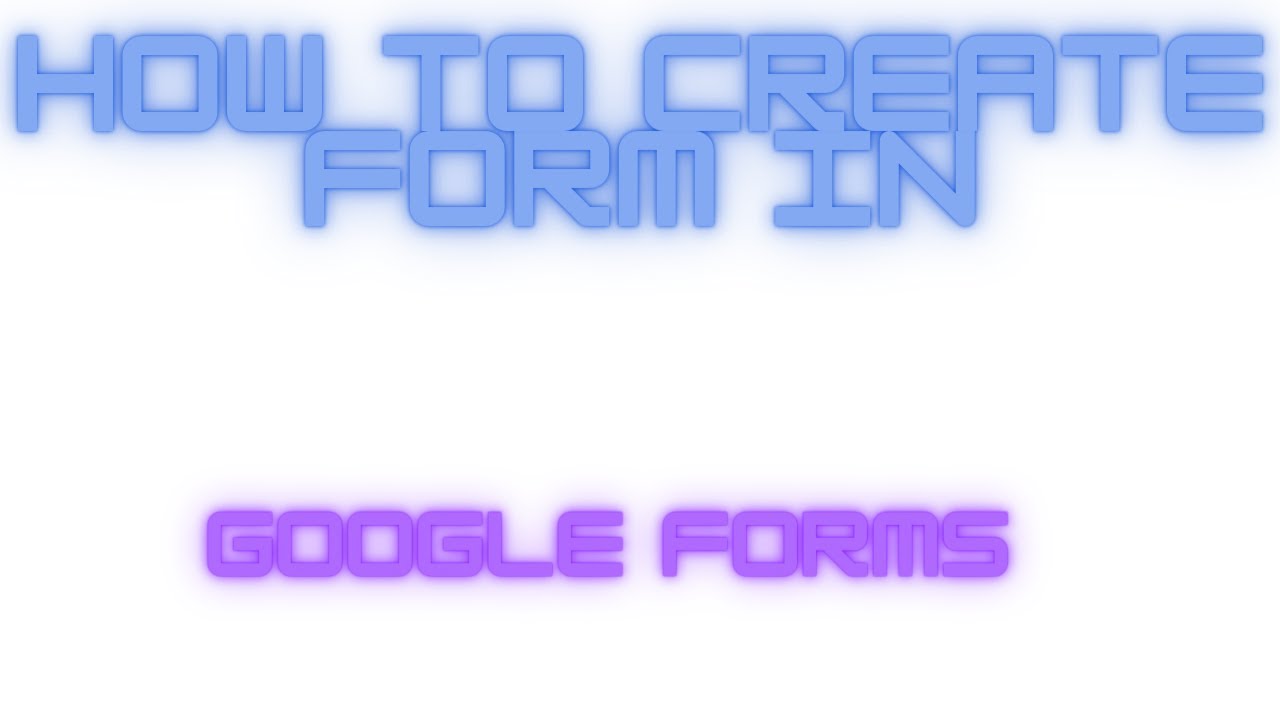 How To Create Form In Google Forms MANZAR S VLOG YouTube How To Create Form In Google Forms MANZAR S VLOG YouTube