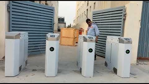 FIA Flap Barrier Gate | Smart Access Control System | Automatic Flap Barrier