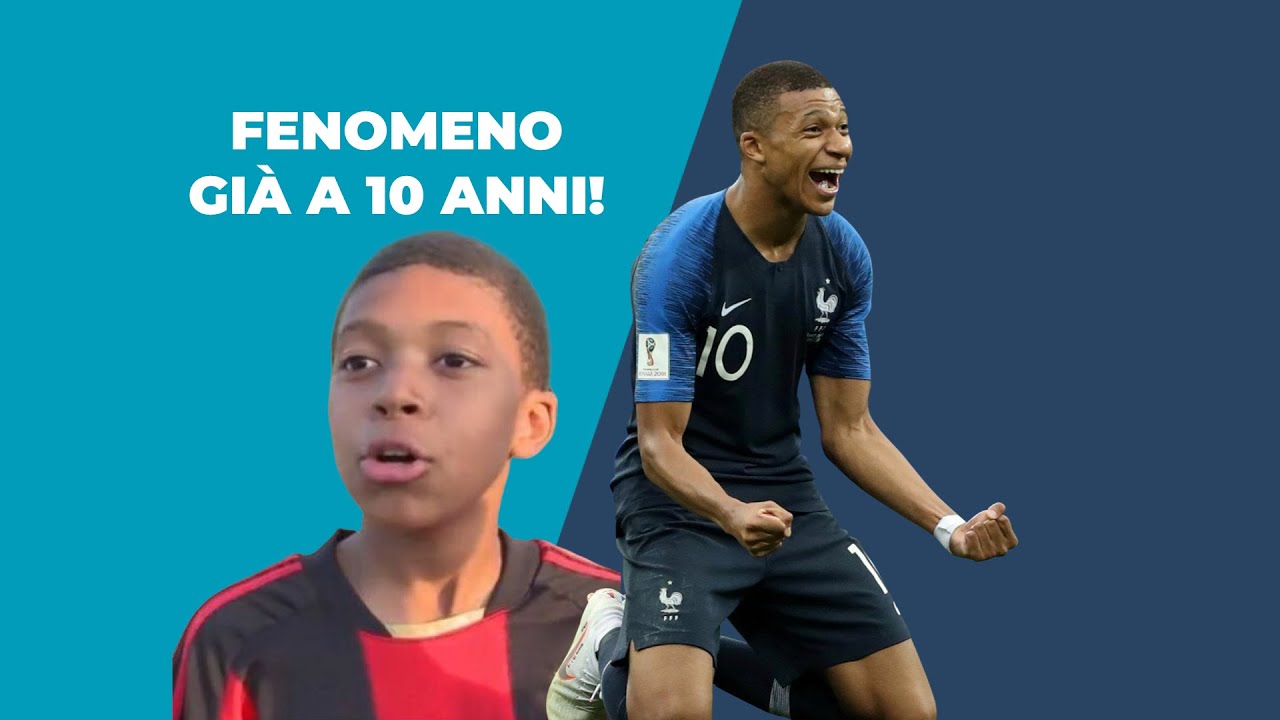 Mbappé predestinato: fenomeno già a 10 anni! (VIDEO) - StarCasinò Sport