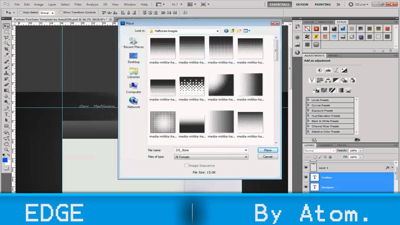 Reign Atom: EDGESnipers // Speedart
