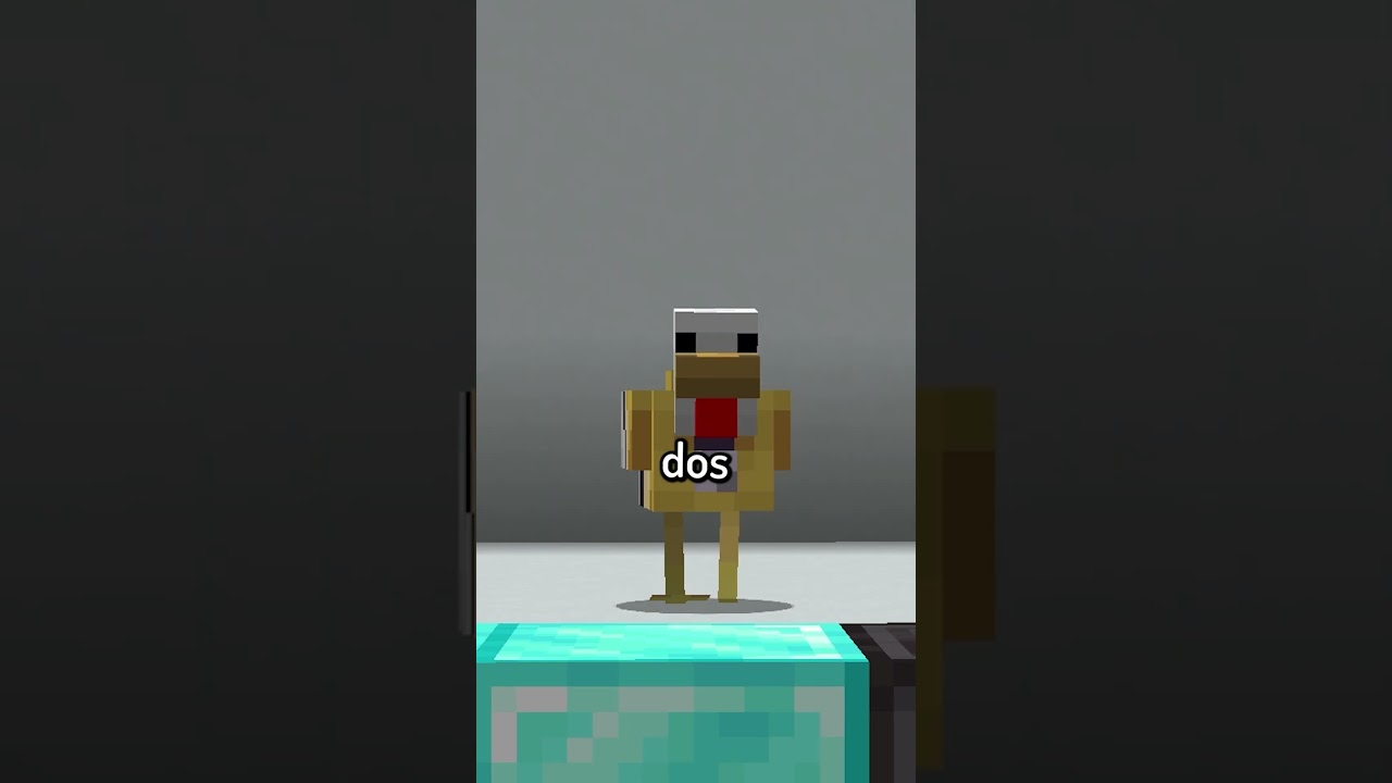 el pollo se rebela #minecraft #shorts