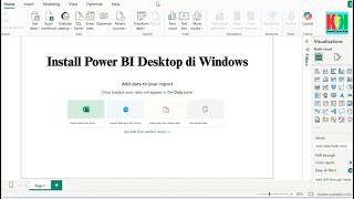 Install Power BI Desktop di Windows