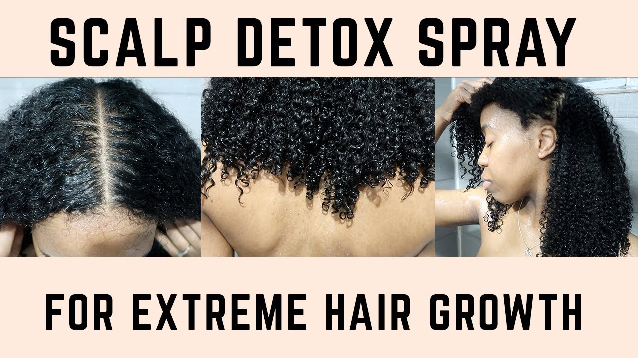 DIY CLARIFYING SCALP SPRAY for MAXIMUM HAIR GROWTH YouTube
