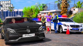 ОПЕРСКАЯ ЕЗДА В GTA 5 - ГРИША СБЕЖАЛ С ТЮРЬМЫ! МАМА ВЫГНАЛА ИЗ ДОМА! ПОПАЛ В ДПС ЛОВУШКУ! 🌊ВОТЕР