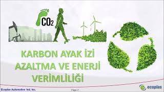 Karbon Ayakizi & Enerji Verimliliği