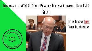 No, Counsel, You Can't Call Death Penalty Jurors "Murderers" in Your Closing!