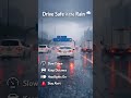UAE Rain Alert 🌧️🇦🇪Drivers — Slow Down &amp; Stay Safe! #rain #uaeweather #shorts