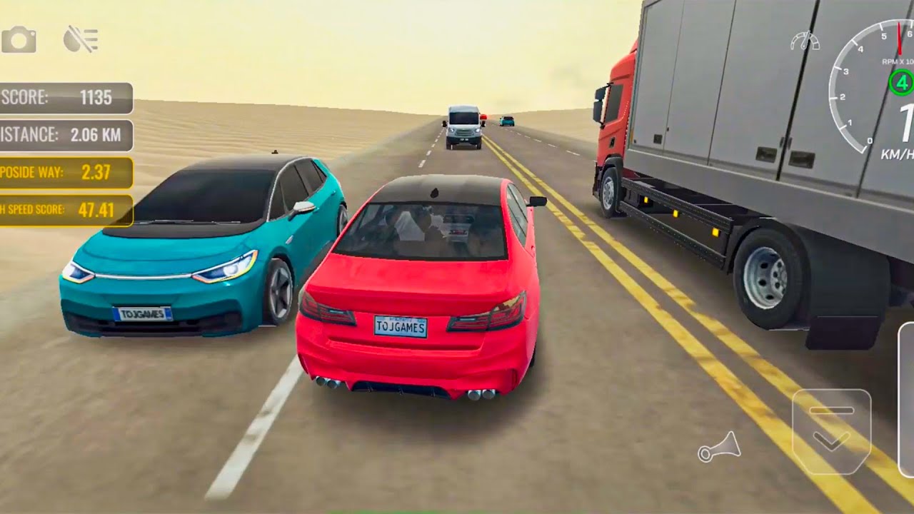 Traffic Racer Pro - Mobile Game gameplay / Car game - YouTube