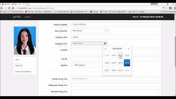 Demo Sistem Penerimaan Mahasiswa Baru Part 3