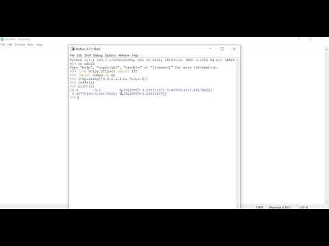 SciPy(Scientific Python)-One Dimensional Discrete Fourier Transform Example