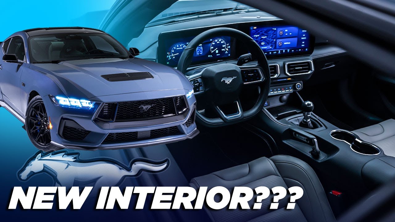 Ford MUSTANG 2024 Interior What's New for 2024? YouTube