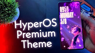 HyperOS Premium Theme For Any Xiaomi Devices | New Anime System Ui | #anime #hyperos