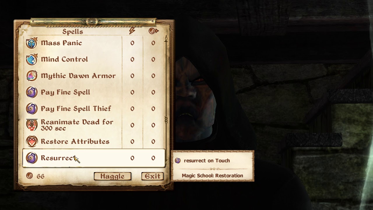 Elder Scrolls IV Oblivion 2018 05 11 spell merchant v13