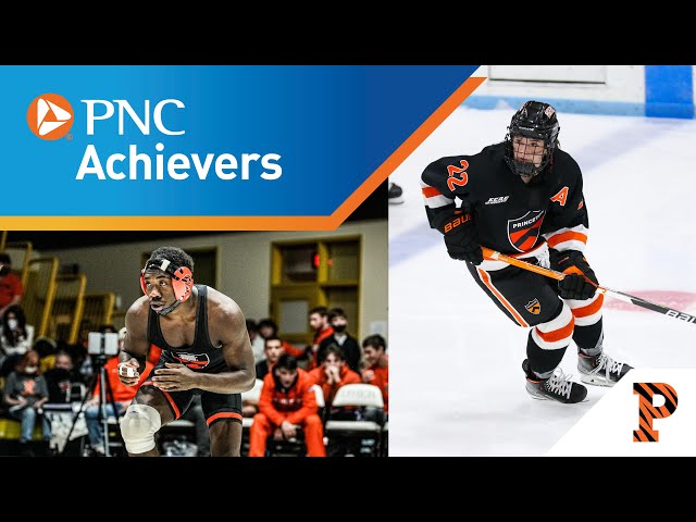 Winter 2023 PNC Student-Athlete Achiever Award – Maggie Connors ’23 & Quincy Monday ’23