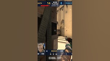 Aleksib 200 iq game Mirage OG vs NIP Intel CS GO #Shorts